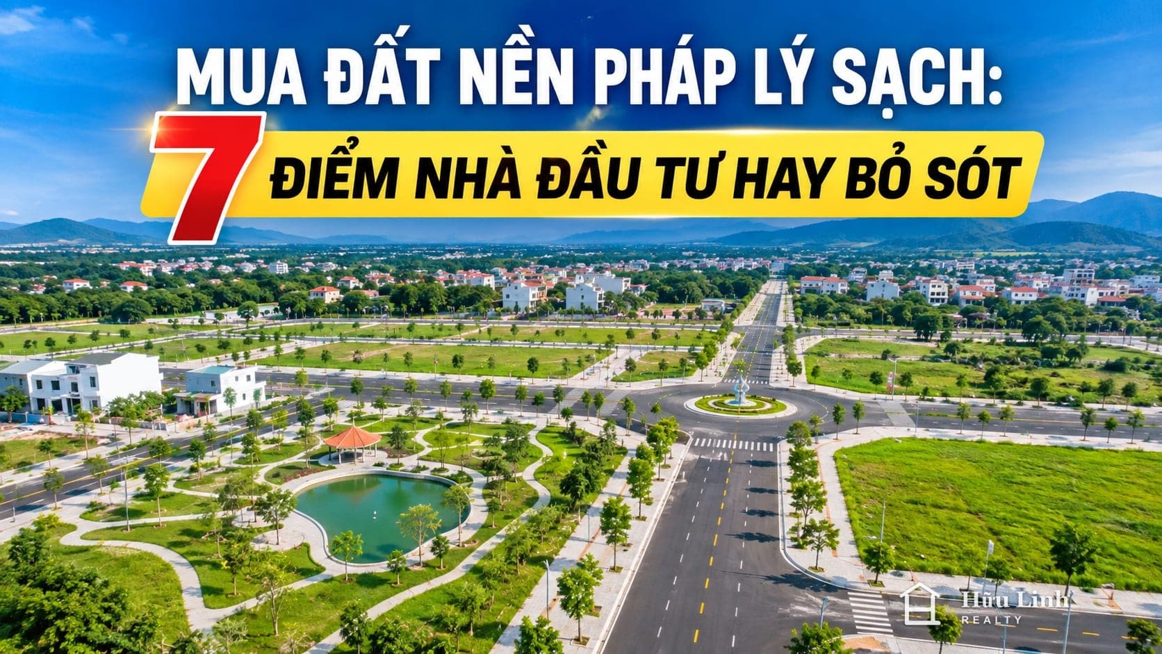 Mua đất nền pháp lý sạch: 7 điểm nhà đầu tư hay bỏ sót
